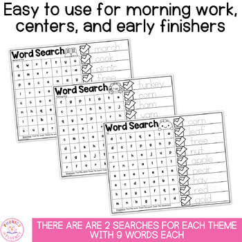 Spring Word Search Early Finisher Earth Day Fun Packet April Fast Finisher - Image 3
