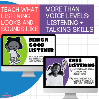 Voice Level Slides Classroom Voice Levels Listening Skills Talking Expectations - Image 3
