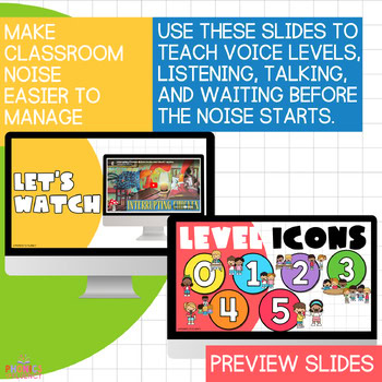 Voice Level Slides Classroom Voice Levels Listening Skills Talking Expectations - Image 4