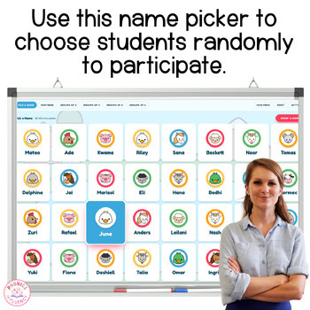 Random Name Generator Picker Center Rotations Editable Station Rotations Kinder - Image 2