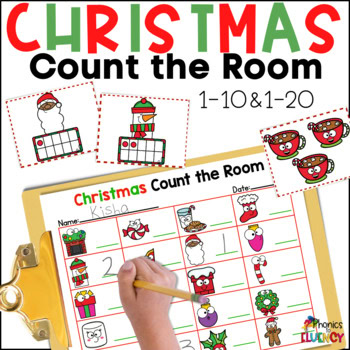 Counting Objects to 20 Christmas Counting Christmas Math Activities